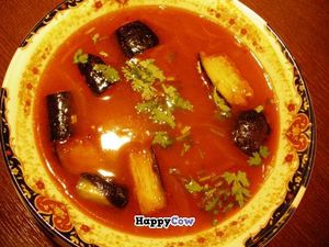 Eggplant curry. at Nataraj - Suginamiku in Tokyo