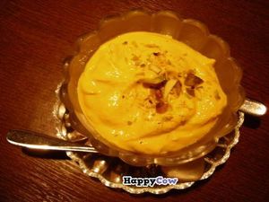Mango pudding. at Nataraj - Suginamiku in Tokyo