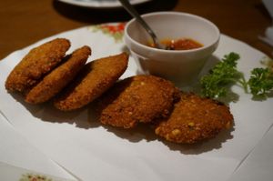Dal Wada 650yen (vegan). at Nataraj - Suginamiku in Tokyo