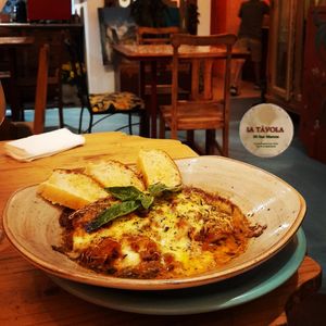 Lasagna veg💚 at La Tàvola Veg Pizza, wine, antiques Quito  in Quito