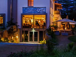 The back of Strandgut from outside at Strandgut in Bad Schandau