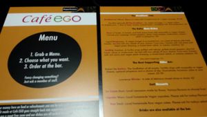 New menu at Cafe EGO in Coventry