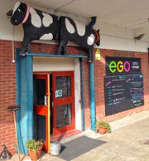 Cafe ego exterior at Cafe EGO in Coventry