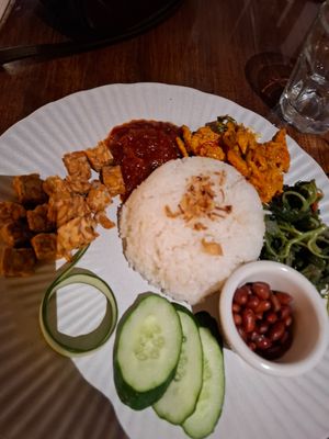 Rice dish at The Hungry Tapir Bangsar in Wilayah Persekutuan Kuala Lumpur