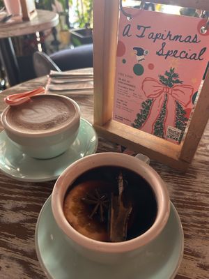 Mulled wine and hot chocolate   at The Hungry Tapir Bangsar in Wilayah Persekutuan Kuala Lumpur