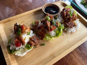 Kung Pao Lettuce Wraps at The Hungry Tapir Bangsar in Wilayah Persekutuan Kuala Lumpur