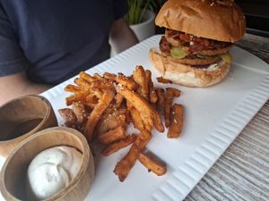 Burger at The Hungry Tapir Bangsar in Wilayah Persekutuan Kuala Lumpur