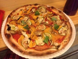 'La Vegana' at La Pizzateca in Madrid