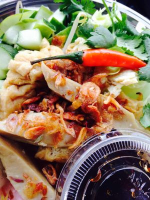 Vegan vermicelli at Simply Banh Mi in Washington