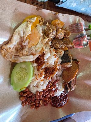 Nasi Uduk at Pawon Vegetarian in Singapore