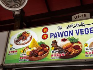   at Pawon Vegetarian in Singapore