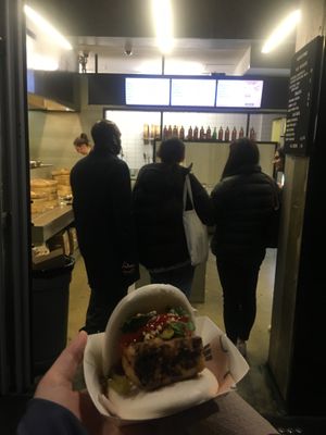 Silly tofu WonderBao ❤️ at Wonderbao in Melbourne