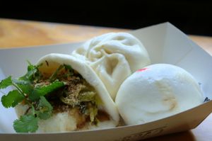 Veggie lunch set at Wonderbao in Melbourne