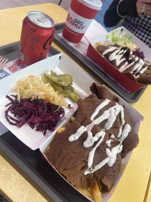 Doner box  at Great British Doner in Manchester
