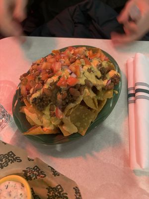 nachos (with walnut meat)  at Street Beet in Detroit