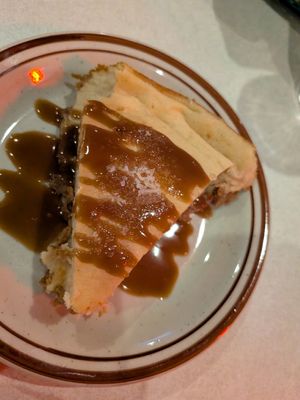 Salted caramel cheesecake at Street Beet in Detroit