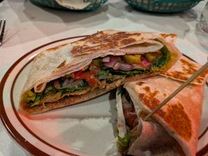 Crunchy wrap at Street Beet in Detroit