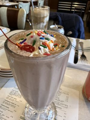 Yummy chocolate milkshake !  at Street Beet in Detroit