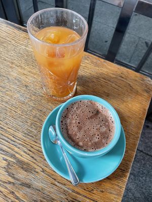   at Cafe Neustadt in Prague