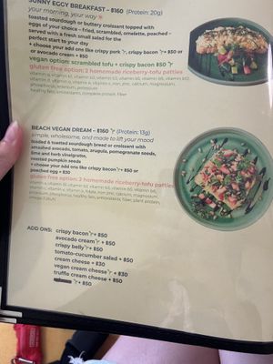   at Sunny Side Up Café Samui in Koh Samui