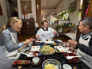 Because it is a private experience, you can relax and feel at home. at BASAMA's Kitchen in Tsuruta