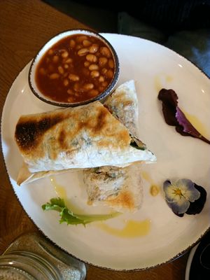 English breakfast wrap at San Domenico Caffe in Kosice