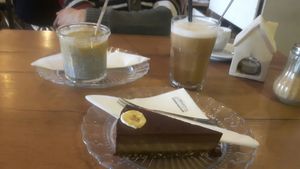 vegan breakfast  at San Domenico Caffe in Kosice