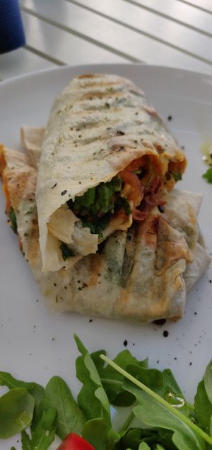 Buritto without cheese at San Domenico Caffe in Kosice