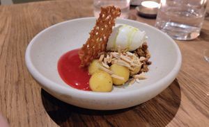 Delicious dessert at Dirt.  in Ghent