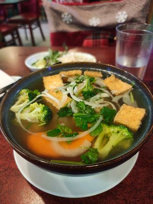 Pho at Pho Viet Lotus Restaurant in Vancouver