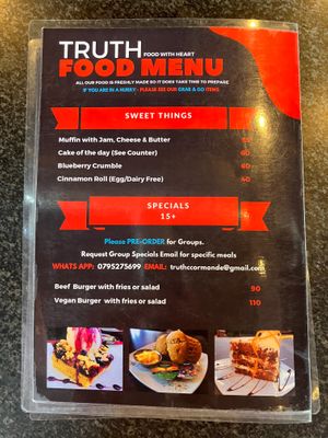  at Truth Cafe in Gauteng