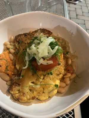 Cauliflower steak. Tasty but small portion at Avo in Nashville