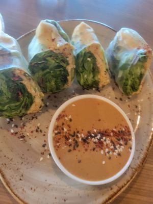 Kimchi spring rolls at Avo in Nashville