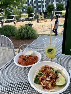 Tacos & buffalo wings   at Avo in Nashville