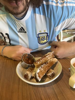 Tasty French toast! Go Argentina!  at Avo in Nashville