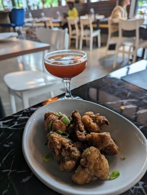 Lemon pepper cauliflower 👍 at Avo in Nashville