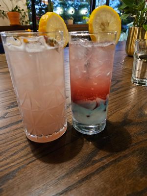 Pretty drinks at Avo in Nashville