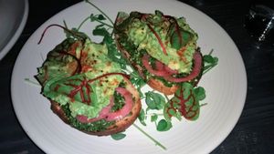 avocado toast at Avo in Nashville