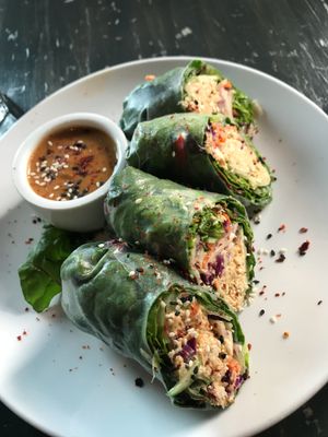 Kimchi rolls are incredible  at Avo in Nashville