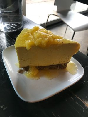 Passion fruit cheesecake was impressive  at Avo in Nashville