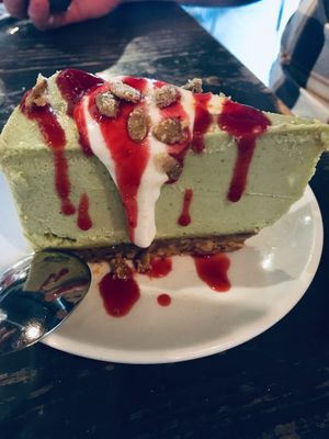 Pistachio Cheezcake at Avo in Nashville