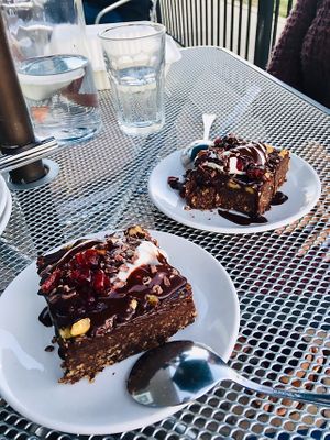 These brownies are my life   at Avo in Nashville