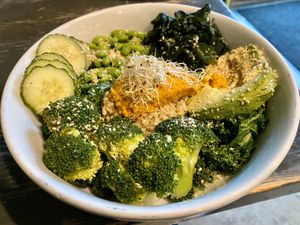 Green bowl at Avo in Nashville