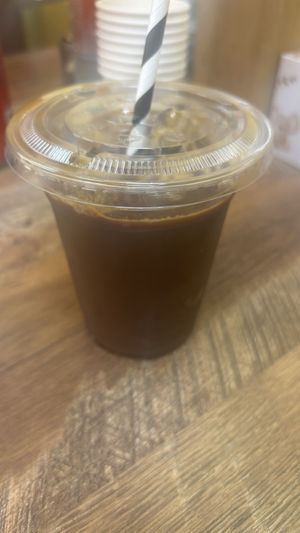 Vietnamese iced coffeee  at Om Shangri-la in Springvale