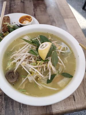 Laksa at Om Shangri-la in Springvale
