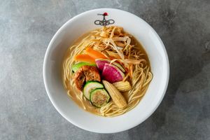 Vegan Miso Ramen
1,700YEN(JPY) at Shokaku - Kyoto in Kyoto