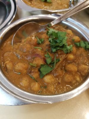Channa Masala RM14
Channa cooked in onion paste with North Indian spices at Saravana Bhavan - Bangsar in Kuala Lumpur