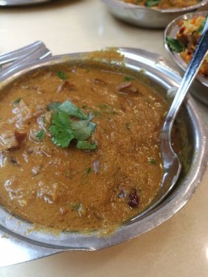 Mushroom Rogan Josh at Saravana Bhavan - Bangsar in Kuala Lumpur