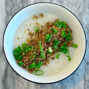 Congee at Mina's Kitchen Dubai in Dubai