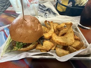 Beyond Burger & Fries  at SweetWater Last Cast Bar & Grill in Atlanta